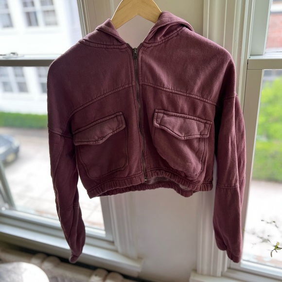 large pink zip up - Picture 1 of 1